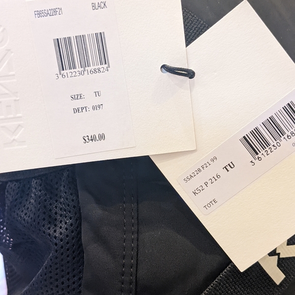 Kenzo Large Logo Tote with Removable Adjustable Crossbody Strap + Dust Bag Nwt ❤ - Picture 10 of 13